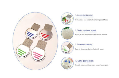 Stainless Steel Flea Comb