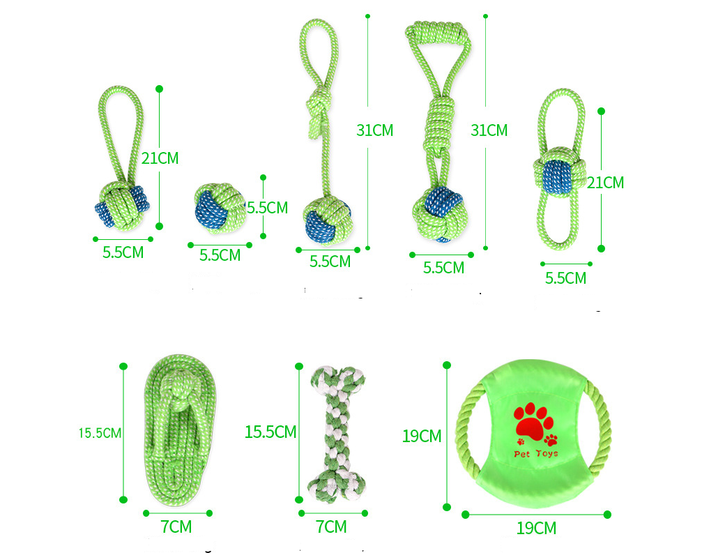 Tug & Toss Rope Collection