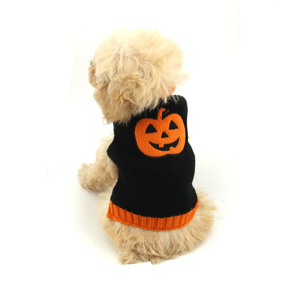 Cozy Pumpkin Knit Sweater