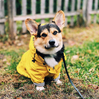 Retro Insulated Raincoat