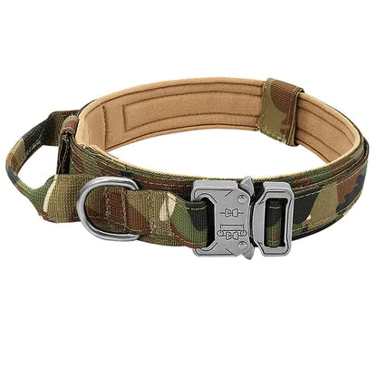 Tactical Nylon Dog Collar - larger breeds