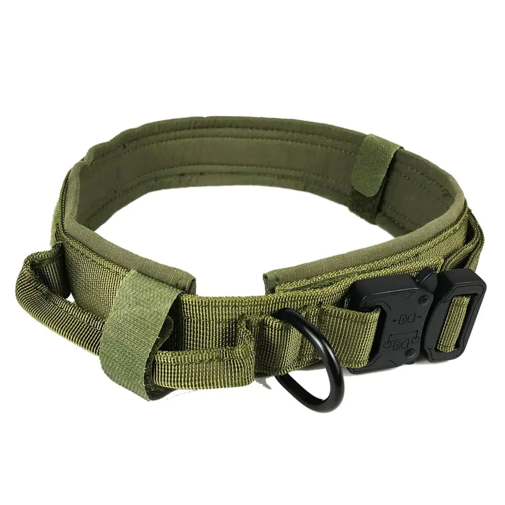 Tactical Nylon Dog Collar - larger breeds