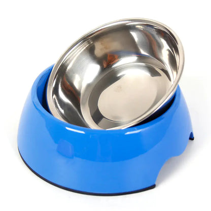 Dual-Use Stainless Steel Bowl