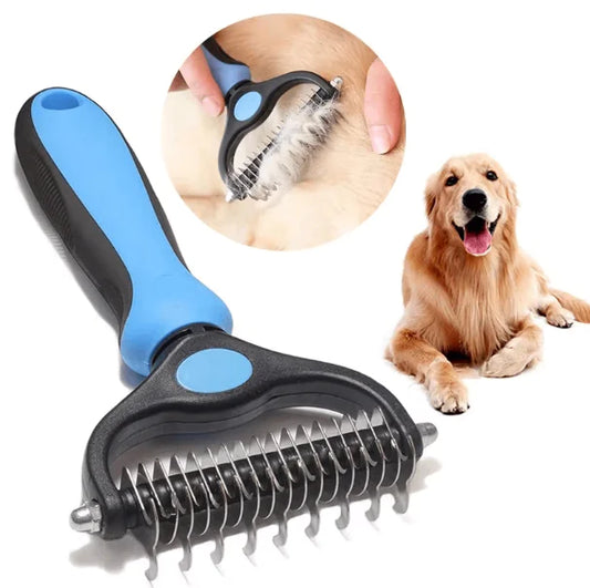 Double-Sided Grooming Brush