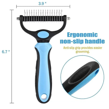 Double-Sided Grooming Brush