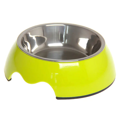 Dual-Use Stainless Steel Bowl